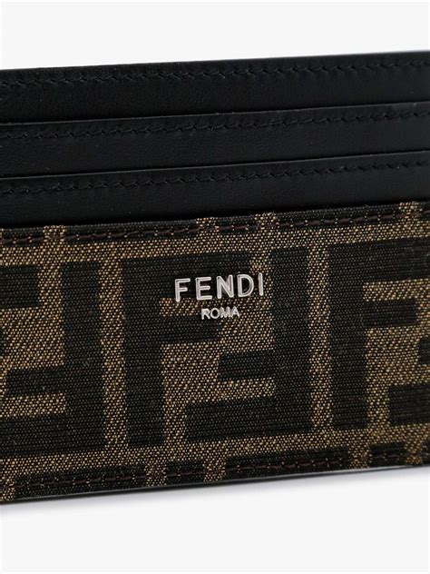 card holder fendi|fendi card holder men.